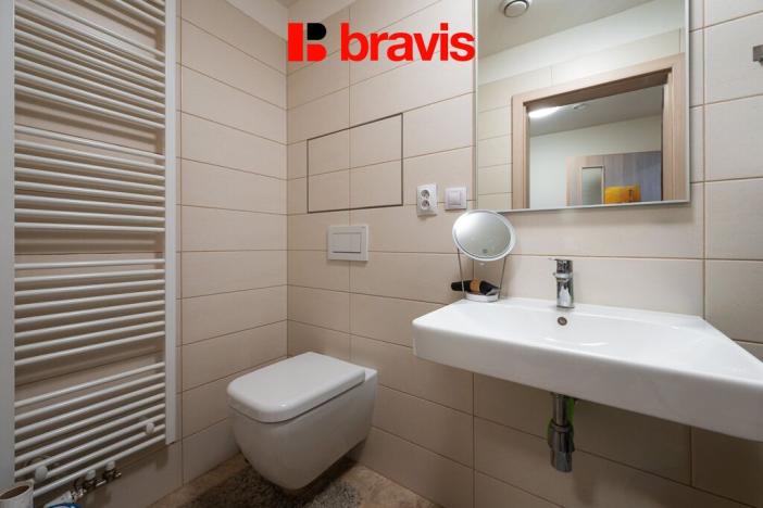 Pronájem bytu 1+kk, Brno - Pisárky, Poříčí, 31 m2