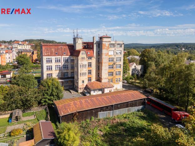 Prodej výrobních prostor, Aš, Tyršova, 4044 m2