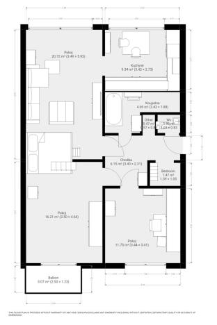 Pronájem bytu 3+1, Rousínov, V Sídlišti, 78 m2
