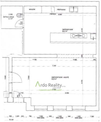 Pronájem kanceláře, Lipno nad Vltavou, 66 m2