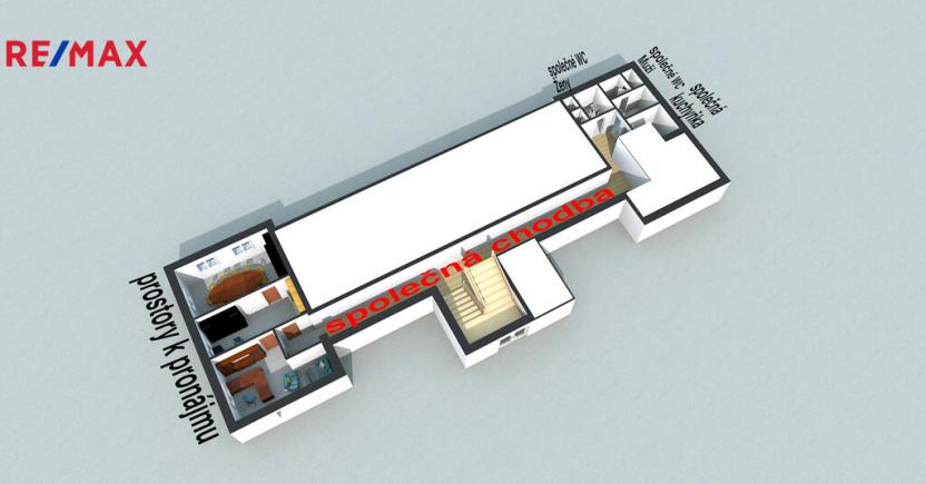 Pronájem kanceláře, Olomouc - Hodolany, Holická, 57 m2