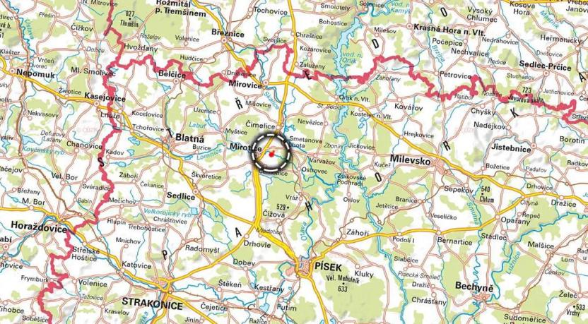 Prodej pole, Mirotice, 80693 m2