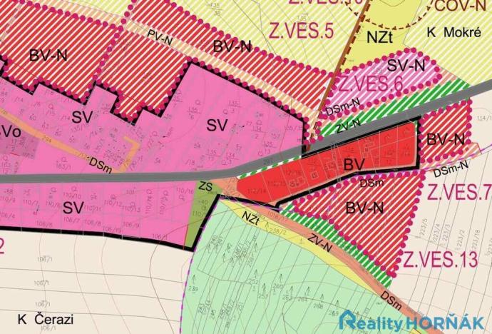 Prodej pozemku pro bydlení, Vesce, 2813 m2