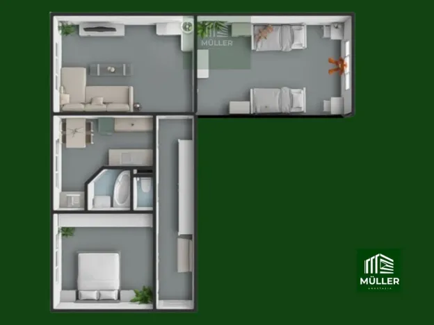 Prodej bytu 3+1, Klatovy, Pod Koníčky, 78 m2