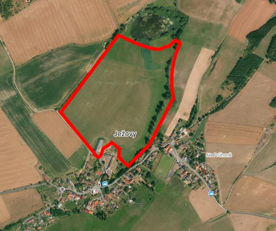 Prodej pozemku pro bydlení, Ježovy, 214865 m2