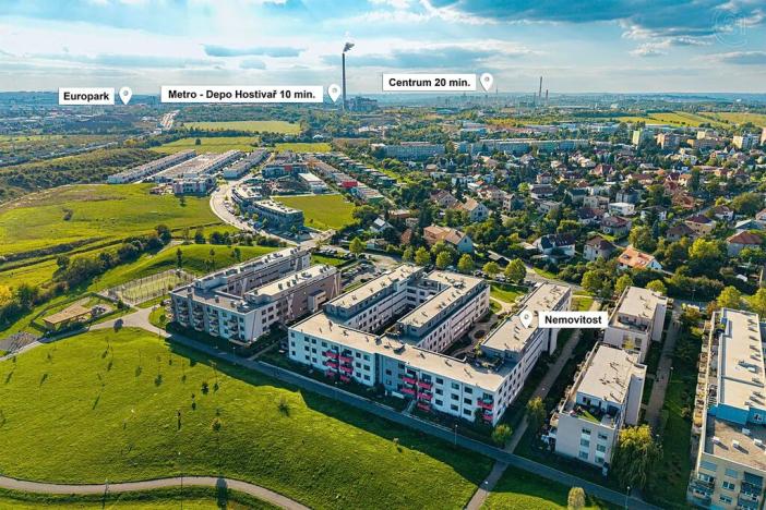 Prodej bytu 1+kk, Praha - Hostavice, U Hostavického potoka, 32 m2