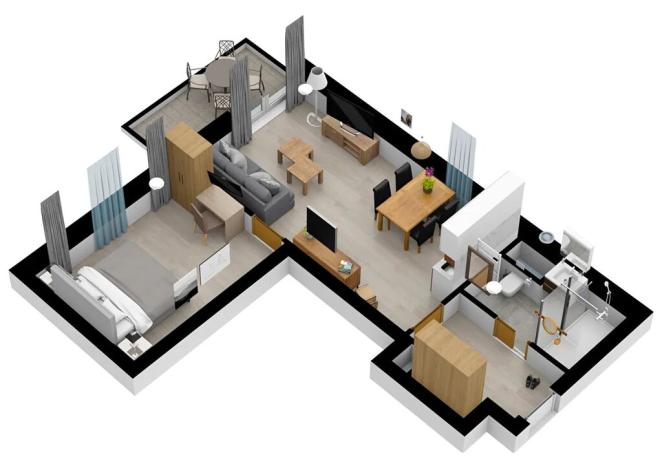 Prodej bytu 2+kk, Lipno nad Vltavou, 54 m2