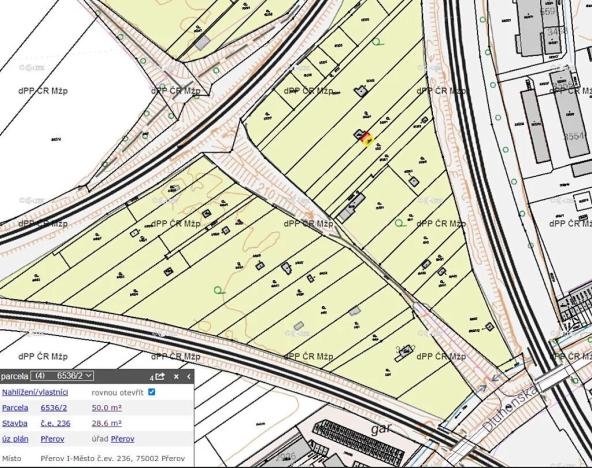 Prodej pozemku pro bydlení, Přerov, 770 m2