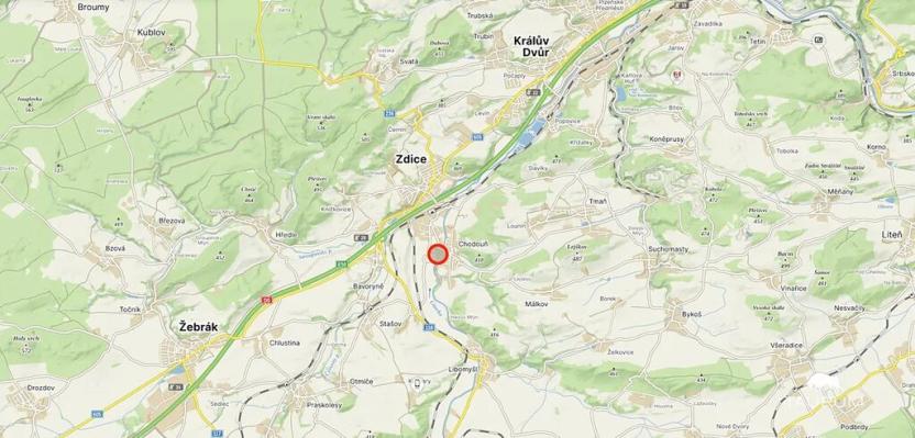 Prodej pozemku pro bydlení, Chodouň, 13216 m2