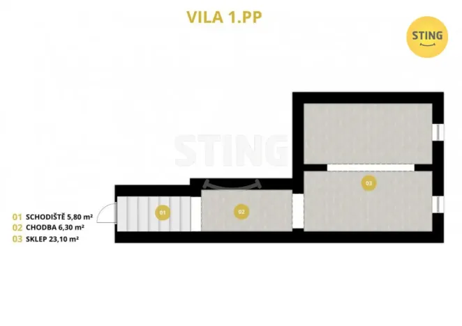 Prodej vily, Luže - Radim, 700 m2