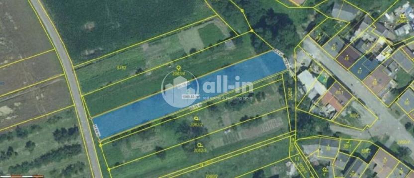 Prodej sadu/vinice, Tištín, 1062 m2