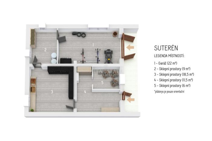 Prodej rodinného domu, Hostín u Vojkovic, 200 m2