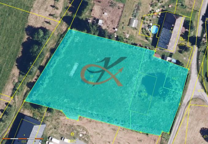 Prodej pozemku pro bydlení, Dětřichov nad Bystřicí, 3937 m2