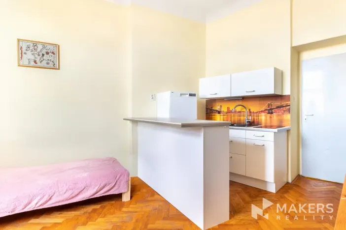 Prodej bytu 2+kk, Praha - Žižkov, Bořivojova, 46 m2