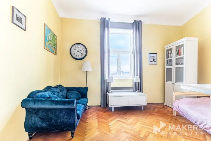 Prodej bytu 2+kk, Praha - Žižkov, Bořivojova, 46 m2