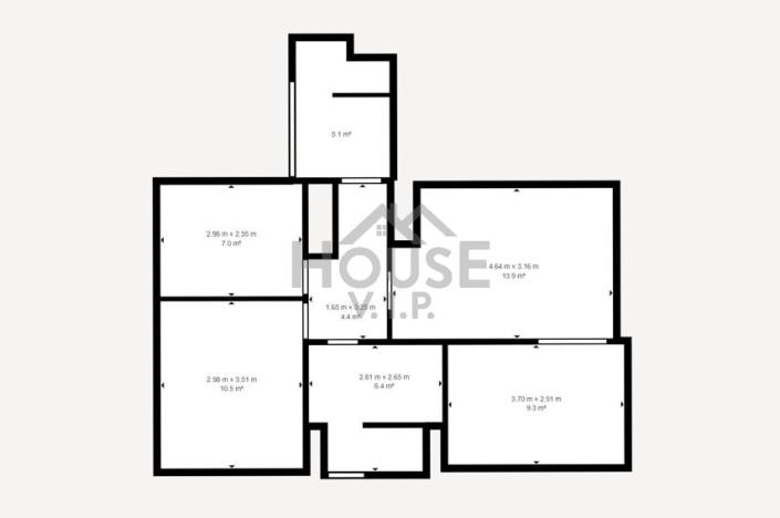 Prodej bytu 3+1, Praha - Krč, Hurbanova, 59 m2