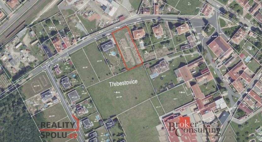 Prodej pozemku pro bydlení, Třebestovice, Tovární, 1515 m2