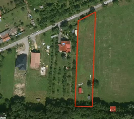 Prodej pozemku pro bydlení, Střílky, Hradská, 2884 m2