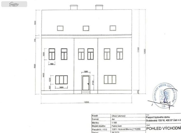 Prodej činžovního domu, Ústí nad Labem - Krásné Březno, Svádovská, 387 m2