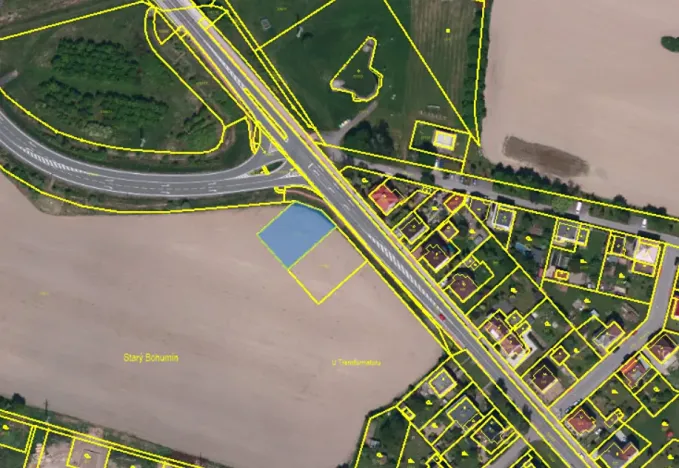 Prodej pozemku pro bydlení, Bohumín, 825 m2