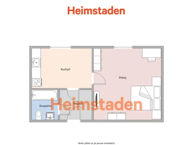 Pronájem bytu 1+1, Havířov - Šumbark, Opletalova, 28 m2