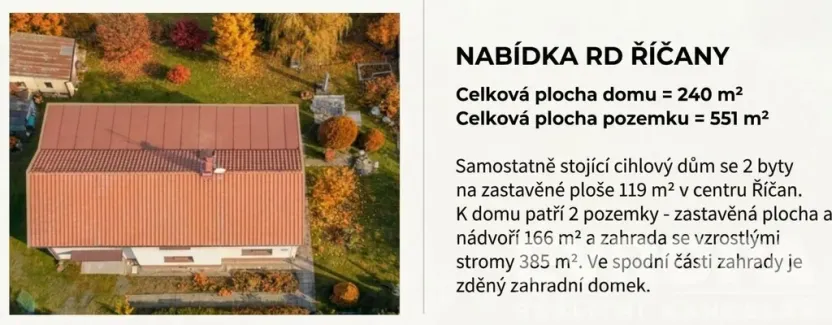 Prodej rodinného domu, Říčany, Petra Fastra, 209 m2
