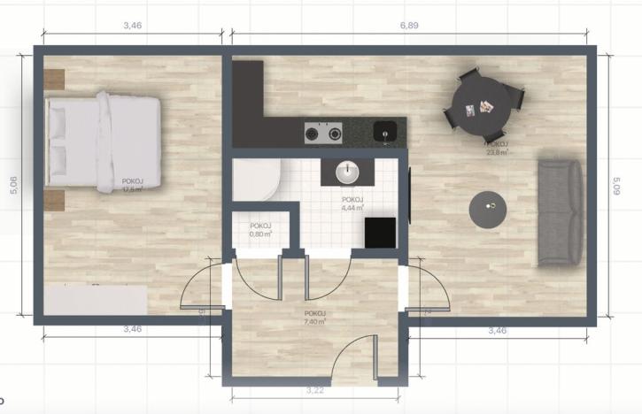 Prodej bytu 2+kk, Praha, Zvonková, 53 m2