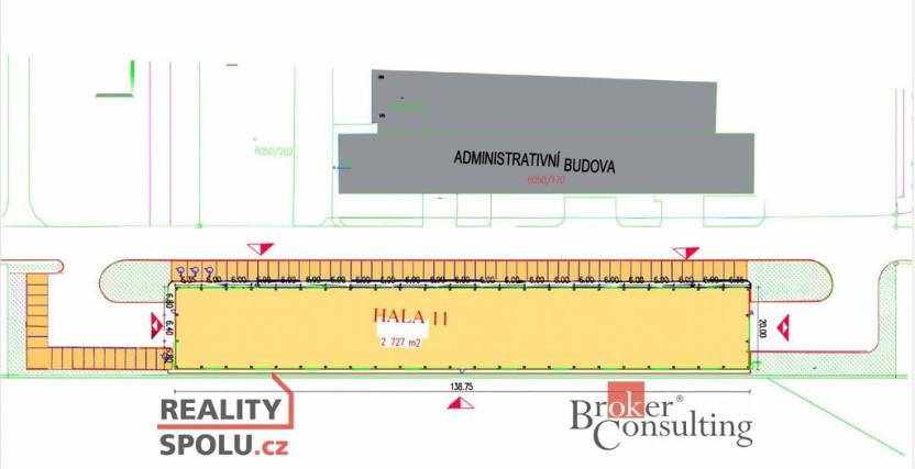 Pronájem výrobních prostor, Přerov - Přerov I-Město, Kojetínská, 2727 m2