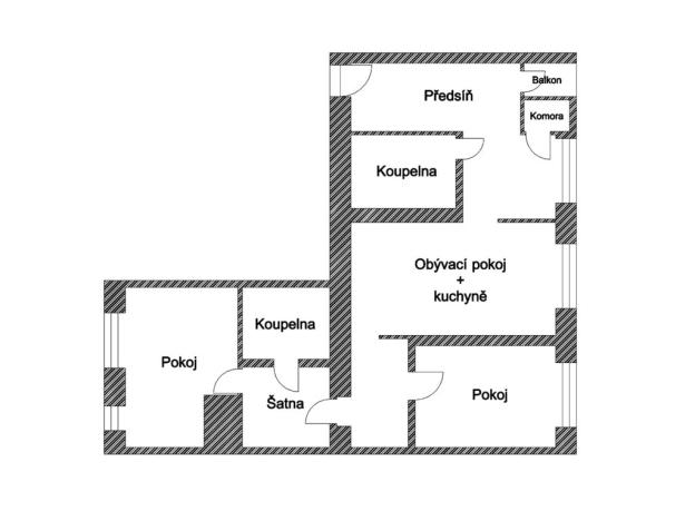 Prodej bytu 3+kk, Praha, Jičínská, 89 m2