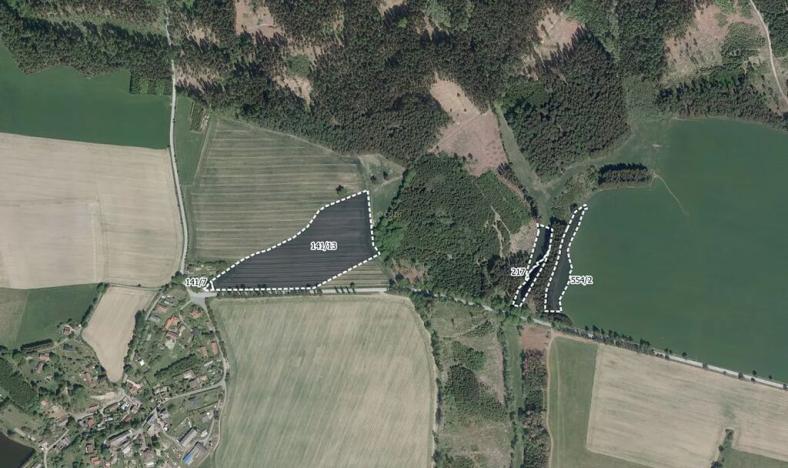 Prodej pole, Číhošť, 59767 m2