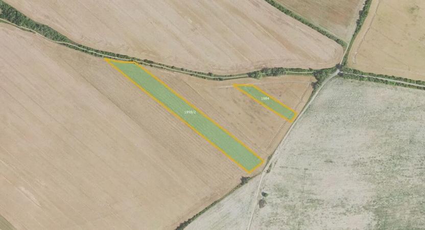 Prodej pole, Hředle, 5455 m2