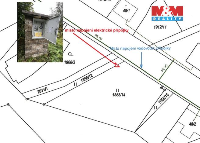 Prodej pozemku pro bydlení, Horní Podluží, 1264 m2