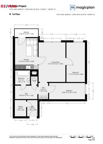Pronájem bytu 3+1, Praha, Bramboříková, 66 m2