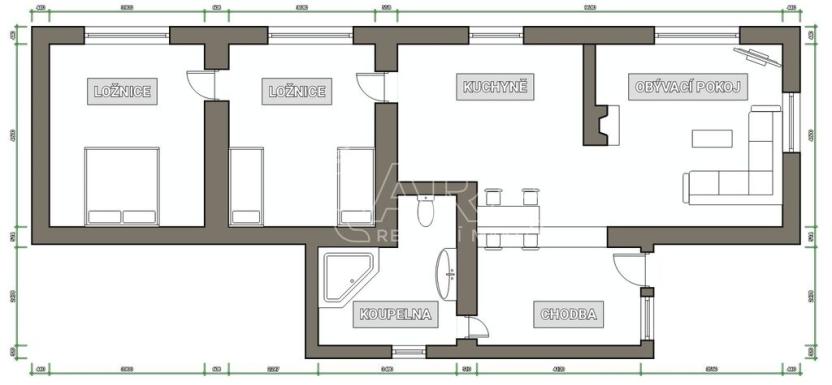 Prodej pozemku pro bydlení, Mnichovice, Skuhrovecká, 2043 m2