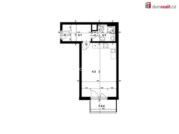 Prodej bytu 1+kk, Praha, Kadečkové, 37 m2