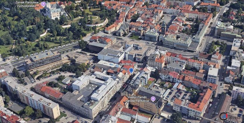 Pronájem obchodního prostoru, Pardubice - Zelené Předměstí, třída Míru, 550 m2