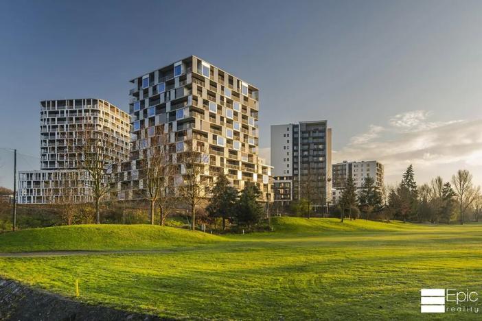 Pronájem bytu 1+kk, Praha - Modřany, Mezi vodami, 32 m2