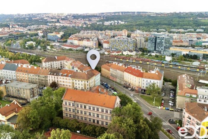 Prodej bytu 2+kk, Praha, Spojovací, 50 m2