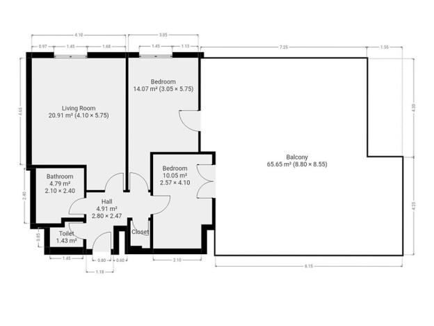 Pronájem bytu 3+kk, Brandýs nad Labem-Stará Boleslav - Brandýs nad Labem, Augustina Lukeše, 64 m2