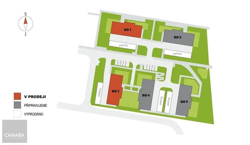 Prodej bytu 2+kk, Praha - Čakovice, 50 m2