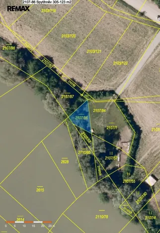 Prodej rybníku, Spytihněv, 5237 m2