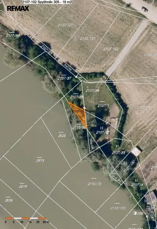 Prodej rybníku, Spytihněv, 5237 m2