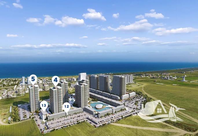 Prodej bytu 2+kk, Trikomo, Kypr, 50 m2