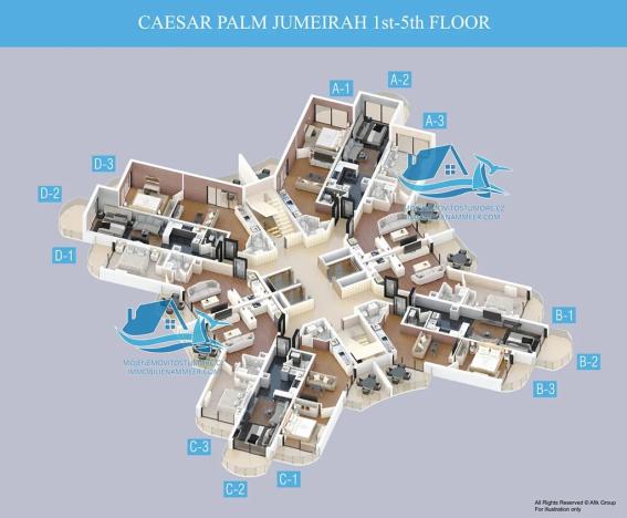 Prodej bytu 2+kk, Trikomo, Kypr, 64 m2