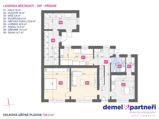 Prodej rodinného domu, Dobronín, Javorová, 226 m2