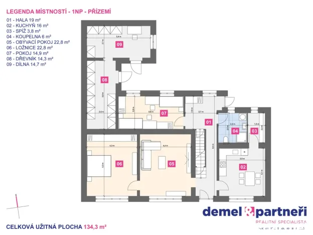 Prodej rodinného domu, Dobronín, Javorová, 226 m2