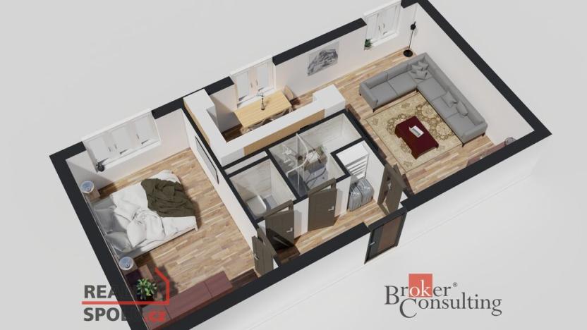 Prodej bytu 2+kk, Bruntál, Dr. E. Beneše, 49 m2