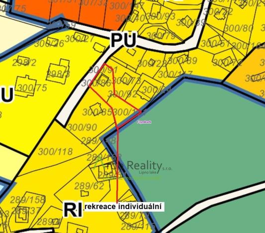 Prodej pozemku pro bydlení, Frymburk, 900 m2
