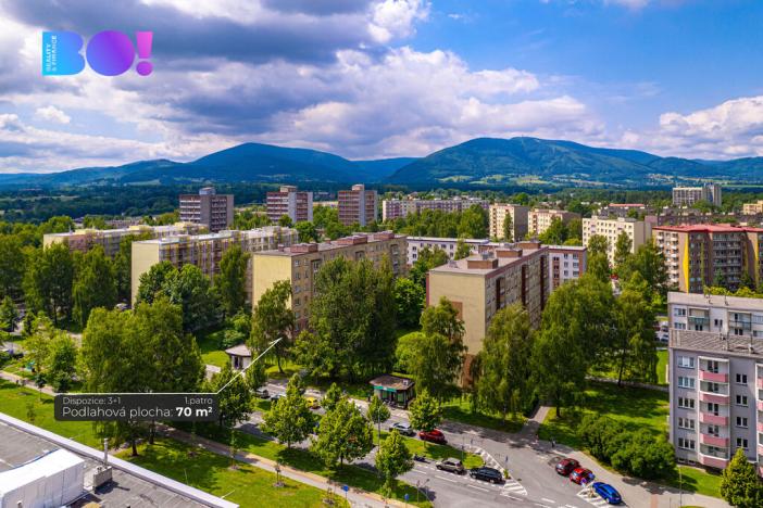 Prodej bytu 3+1, Třinec, Dukelská, 70 m2