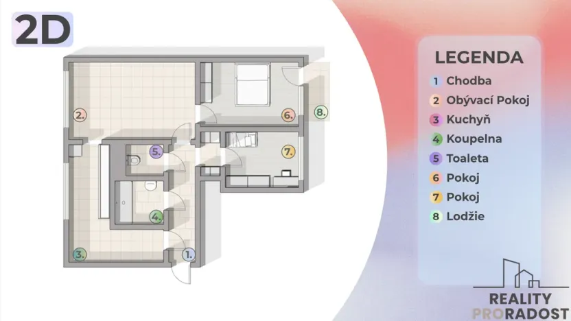 Prodej bytu 3+1, Olomouc, Skupova, 68 m2